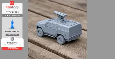 Novator (light armoured vehicle) - Tank Model STL
