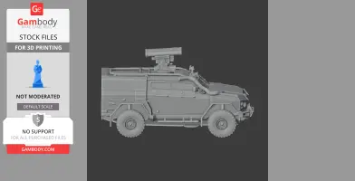Novator (light armoured vehicle) - Tank Model STL