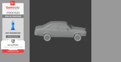 Dodge Colt - Scale Vehicle STL