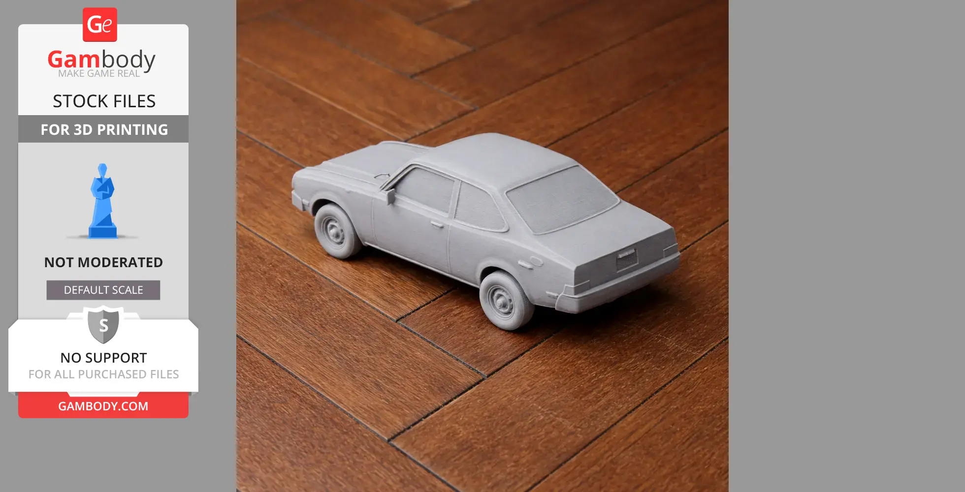 Dodge Colt - Scale Vehicle STL