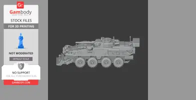 NZLAV - Tank Model STL