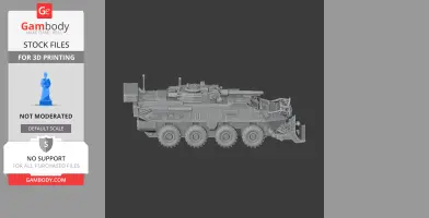NZLAV - Tank Model STL