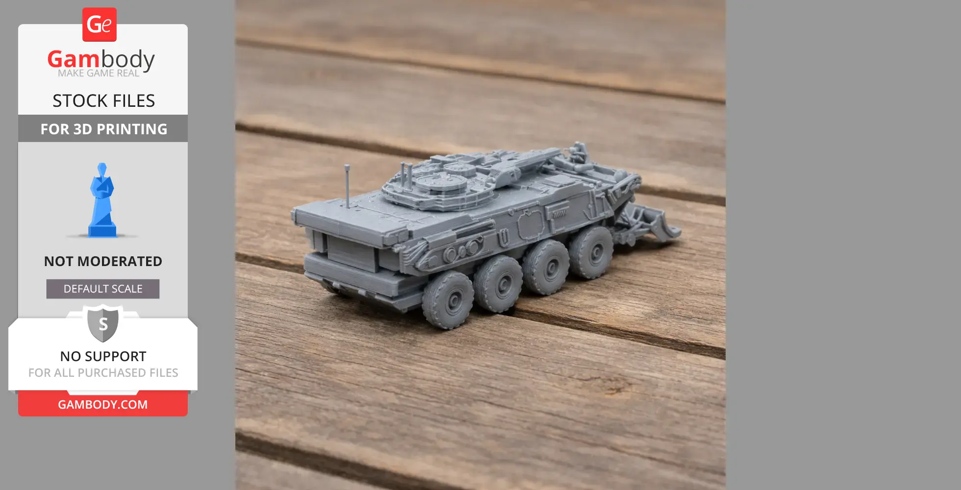 NZLAV - Tank Model STL