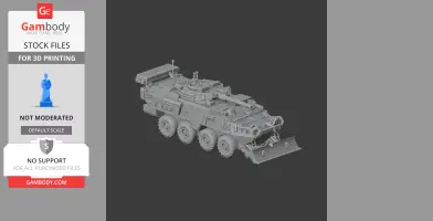 NZLAV - Tank Model STL