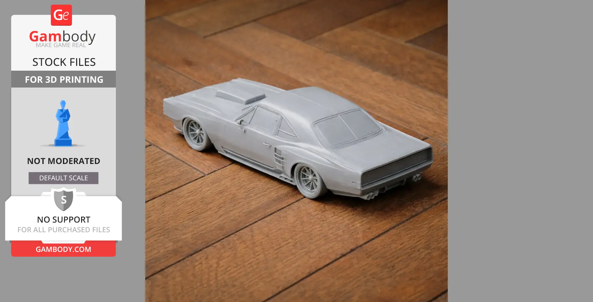 Dodge Coronet - Scale Vehicle STL