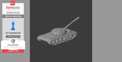Obiekt 140 - Tank Model STL