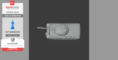 Obiekt 140 - Tank Model STL
