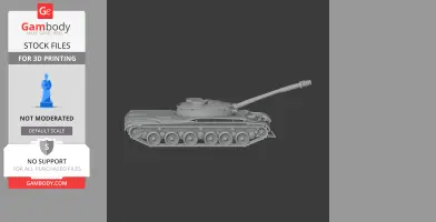 Obiekt 140 - Tank Model STL
