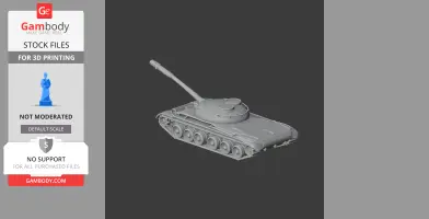 Obiekt 140 - Tank Model STL