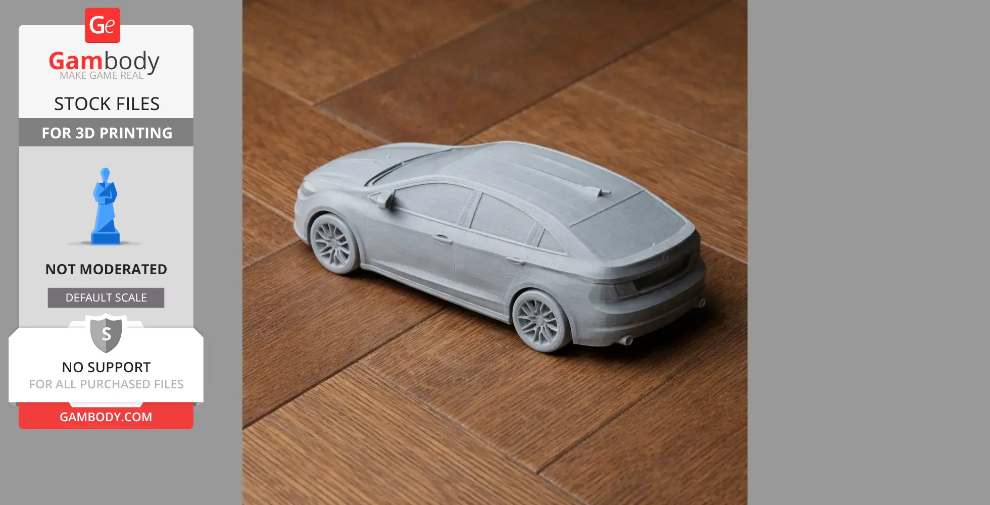 Dodge Dart - Scale Vehicle STL