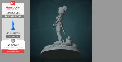 Serai - Sea of Stars - Character Figure STL