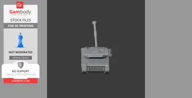 Obiekt 187 - Tank Model STL