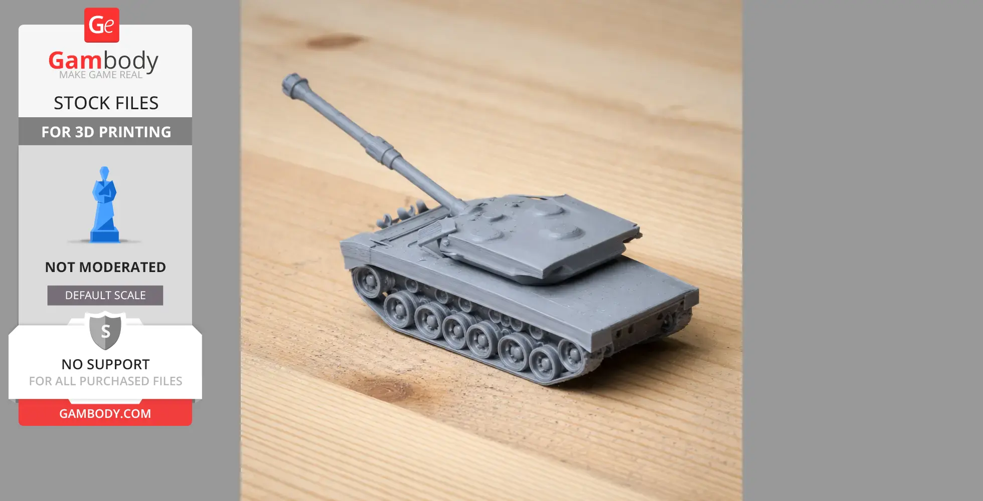 Obiekt 187 - Tank Model STL