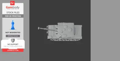 Obiekt 187 - Tank Model STL