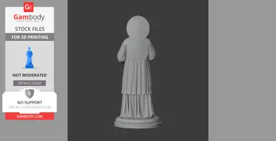 Saint Arcangelo Tadini - Devotional Statue - STL 3D Print