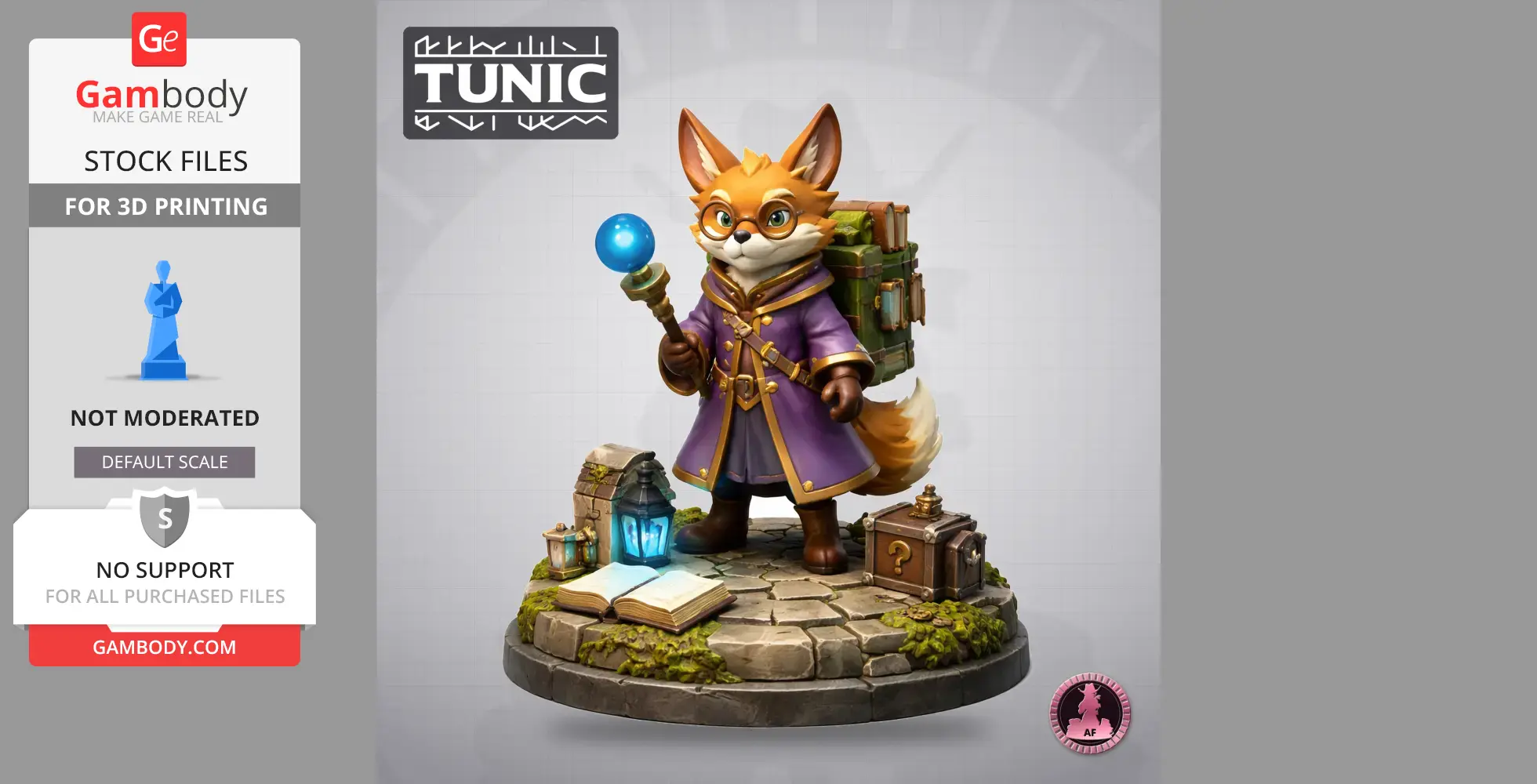 Librarian - Tunic - Character Figure STL