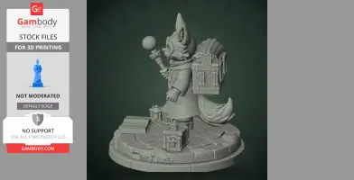 Librarian - Tunic - Character Figure STL