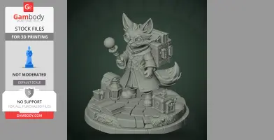 Librarian - Tunic - Character Figure STL