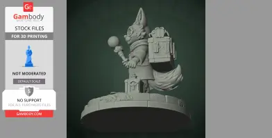Librarian - Tunic - Character Figure STL