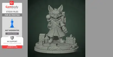 Librarian - Tunic - Character Figure STL