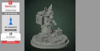 Librarian - Tunic - Character Figure STL