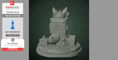 Librarian - Tunic - Character Figure STL