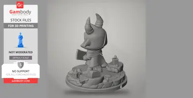 Aym - Cult of the Lamb - Character Figure STL