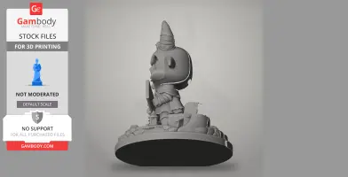 Aym - Cult of the Lamb - Character Figure STL