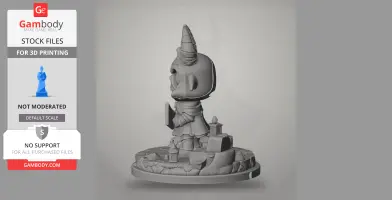 Aym - Cult of the Lamb - Character Figure STL