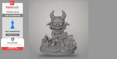 Aym - Cult of the Lamb - Character Figure STL