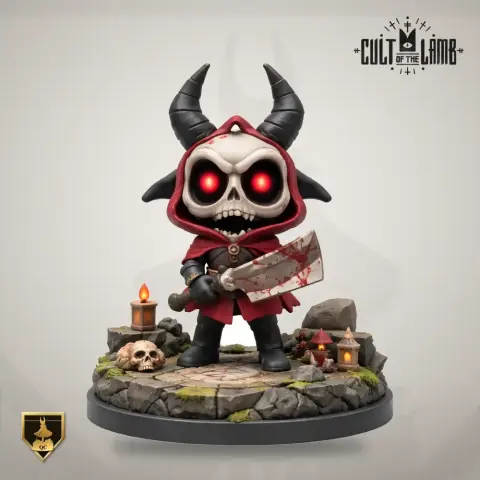 Aym - Cult of the Lamb - Character Figure STL