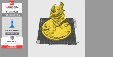 Aym - Cult of the Lamb - Character Figure STL