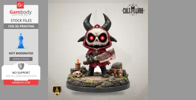 Aym - Cult of the Lamb - Character Figure STL