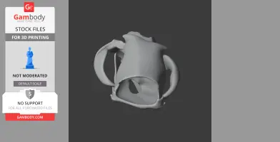 Ursus spelaeus (Cave Bear) Skull - Skull Replica STL