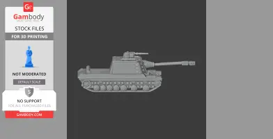 Obiekt 268 - Tank Model STL