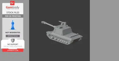 Obiekt 268 - Tank Model STL