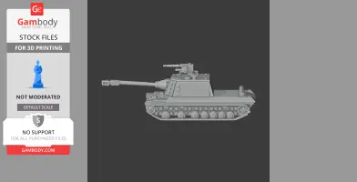 Obiekt 268 - Tank Model STL