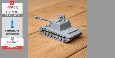 Obiekt 268 - Tank Model STL
