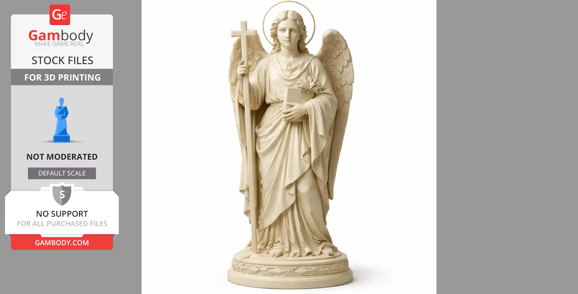 Saint Archippus - Devotional Statue - STL 3D Print