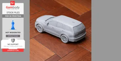 Dodge Durango - Scale Vehicle STL