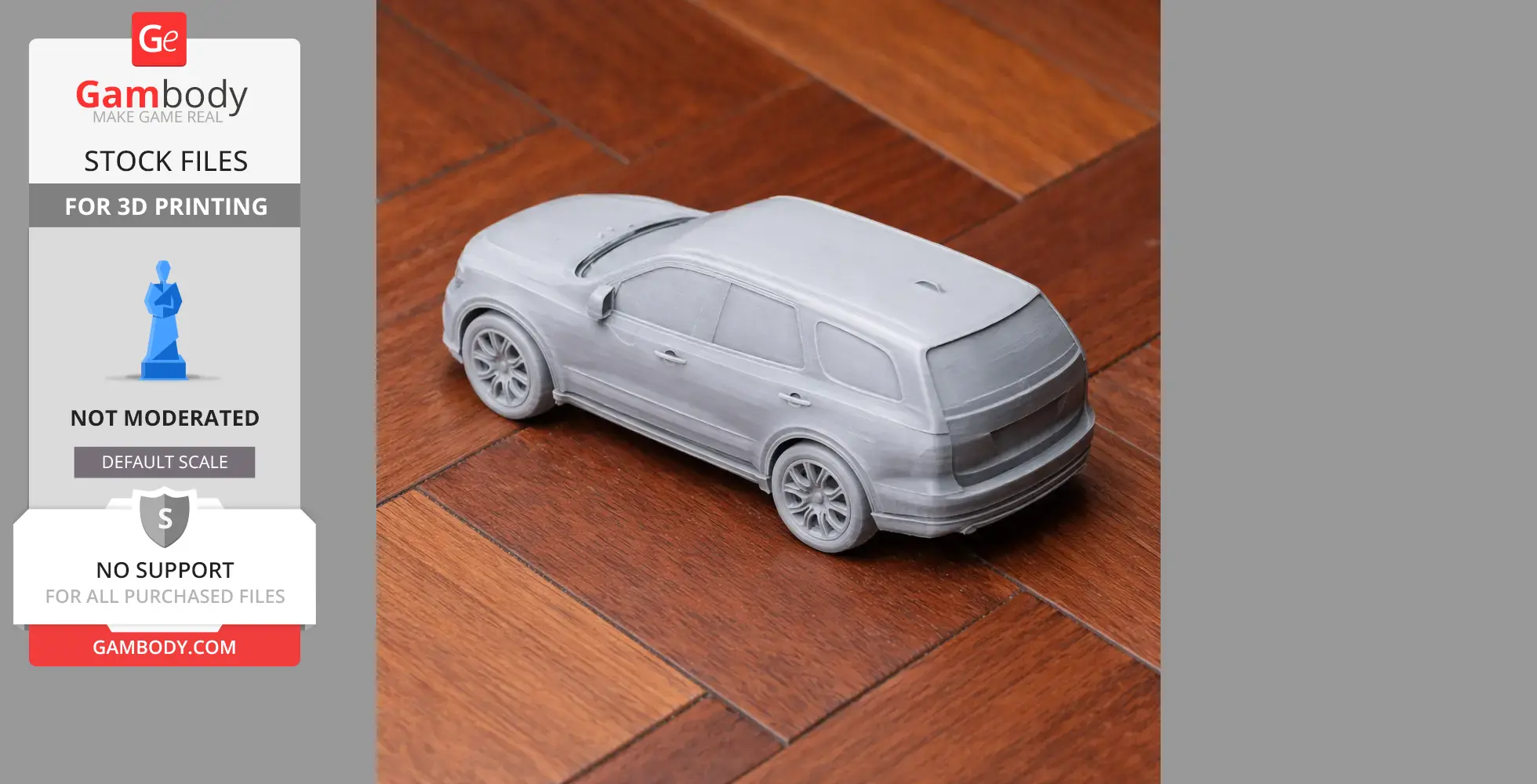 Dodge Durango - Scale Vehicle STL