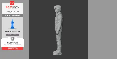 Marlon - Stardew Valley Figurine - Character Figure STL