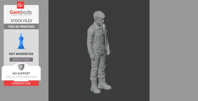 Marlon - Stardew Valley Figurine - Character Figure STL