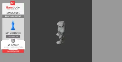Marlon - Stardew Valley Figurine - Character Figure STL