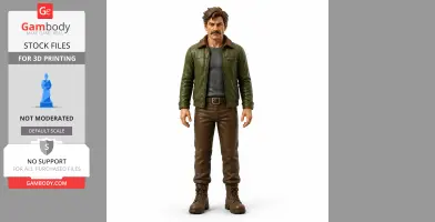 Marlon - Stardew Valley Figurine - Character Figure STL