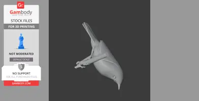 Bangwa forest warbler - Prehistoric Animal STL