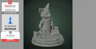 The Fox - Tunic - Character Figure STL