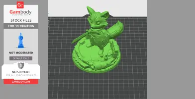The Fox - Tunic - Character Figure STL