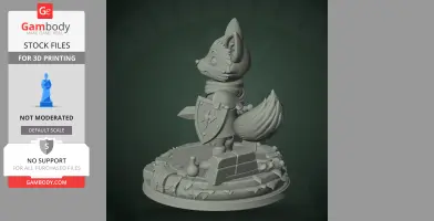 The Fox - Tunic - Character Figure STL