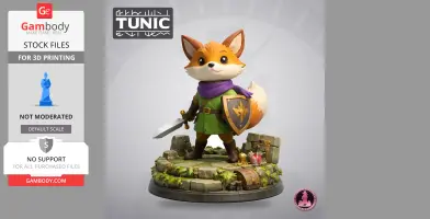 The Fox - Tunic - Character Figure STL